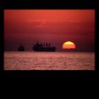 English Bay Sunset_80's_1_2x2